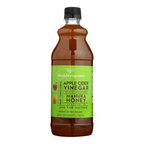 Wedderspoon - Apple Cider Vinegar W/manuka Honey - Case Of 6 - 25 Fz - apple