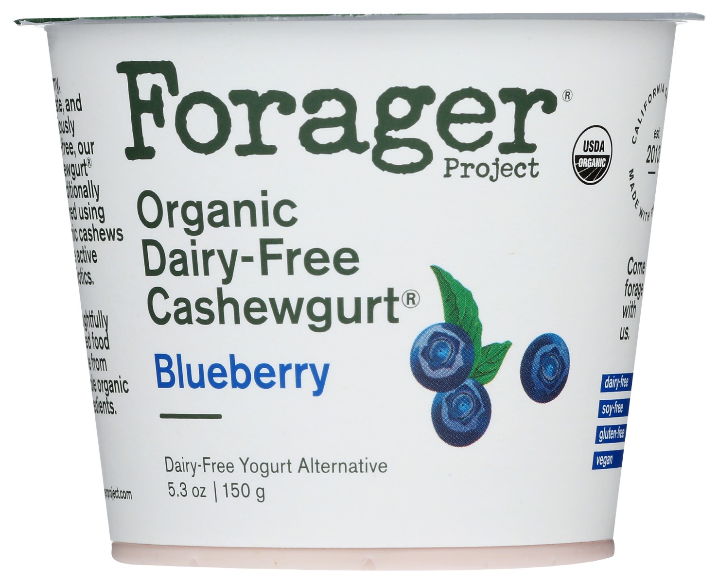 Organic Creamy Dairy-Free Yogurt - 814558020317