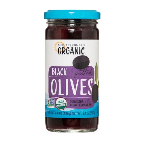 Mediterranean Organic, Black Pitted Olives - 814985000128