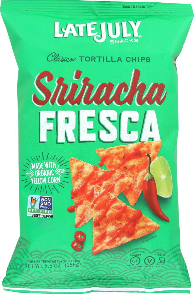 LATE JULY: Chip Tortilla Sriracha Fresca, 5.5 oz - 0815099020002