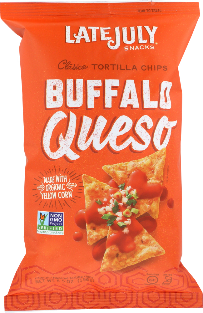 LATE JULY: Chip Tortilla Buffalo Queso, 5.5 oz - 0815099020019