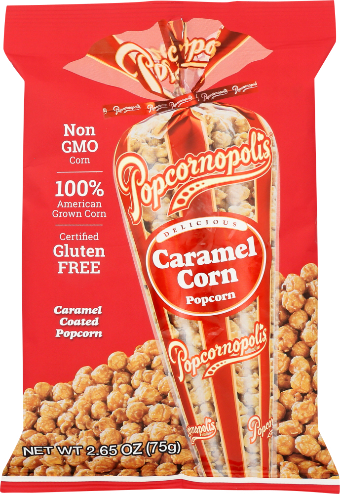 Caramel Corn Coated Popcorn, Caramel Corn - caramel