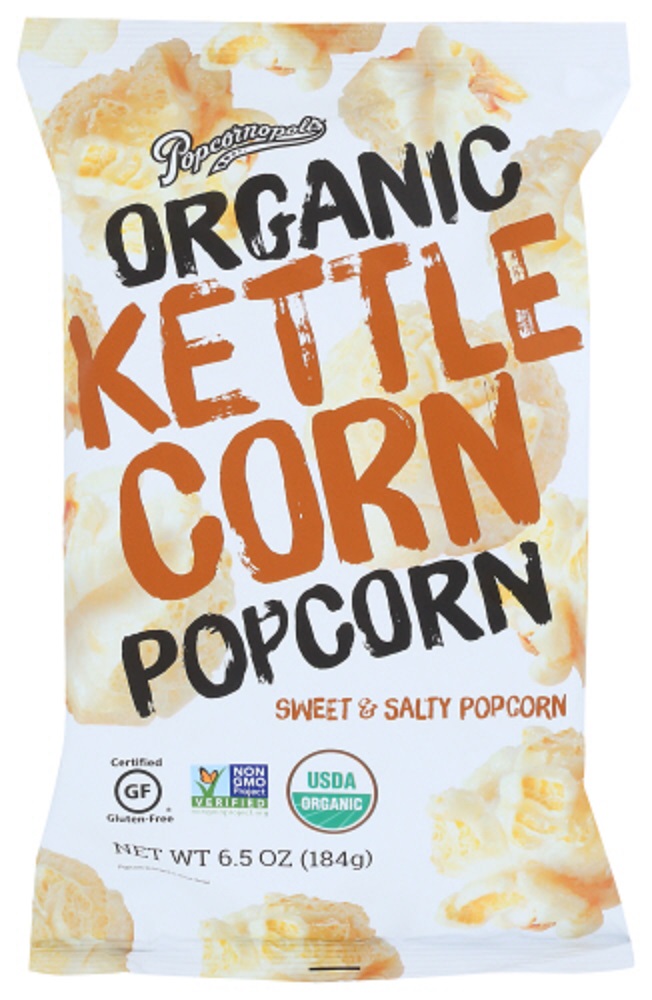 Sweet & Salty Organic Kettle Corn Popcorn, Sweet & Salty Popcorn - 815196011897