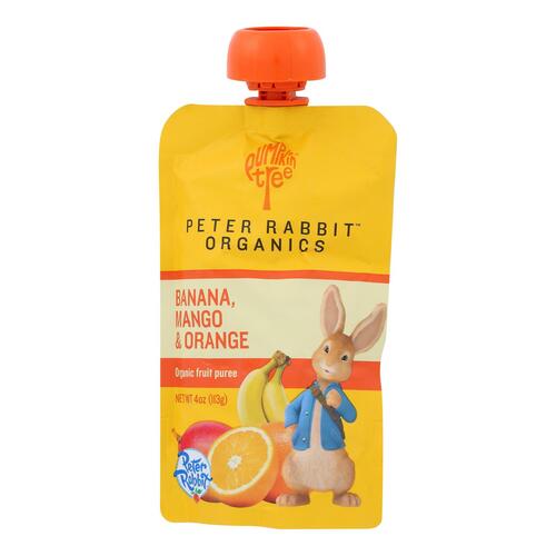 Peter Rabbit Organics, Pumpkin Tree, Organic Fruit Snack, Mango, Banana And Orange - 815367010124
