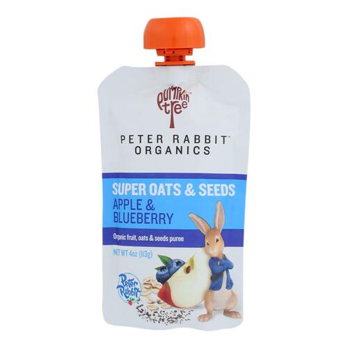 Peter Rabbit Organics - Oats&seeds Apl&blueb - Case Of 10 - 4 Oz - 815367010148