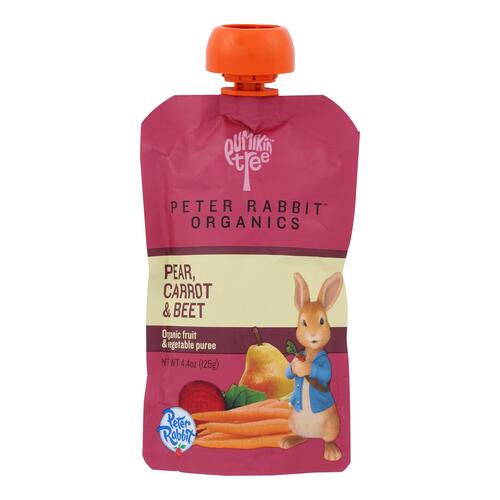 Peter Rabbit Organics Veggie Snack - Beet Carrot And Pear - Case Of 10 - 1 - 815367010308