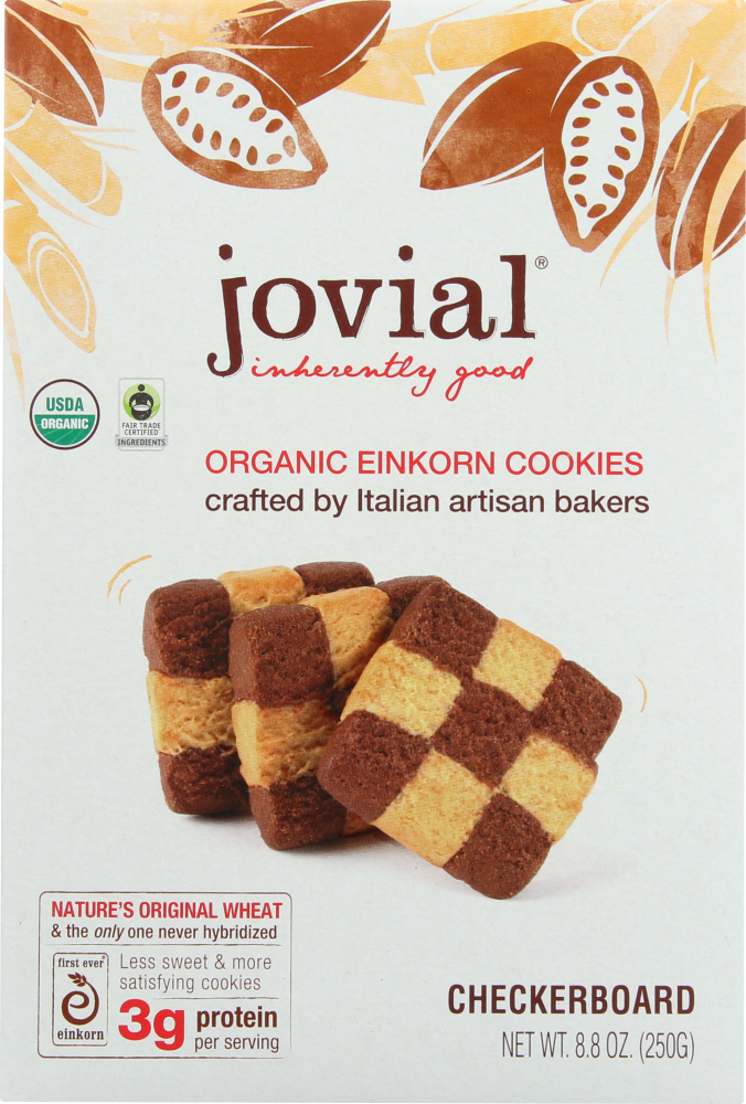 Checkerboard Organic Einkorn Cookies - 815421012118