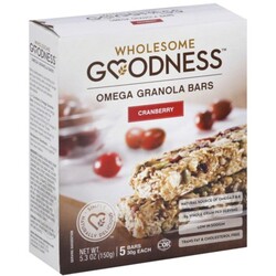 Wholesome Goodness Granola Bars - 815506015638