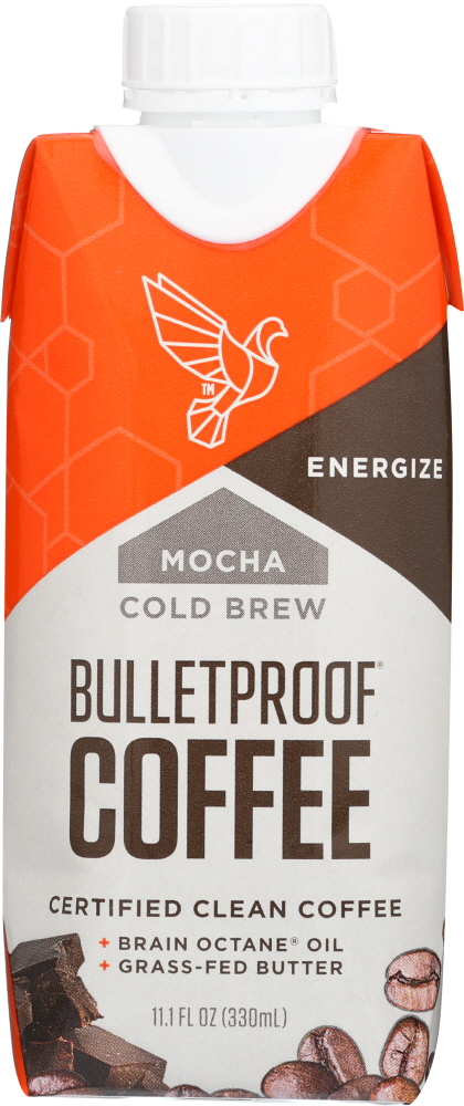 BULLETPROOF: Coffee Cold Brew Mocha, 11.1 fo - 0815709022679