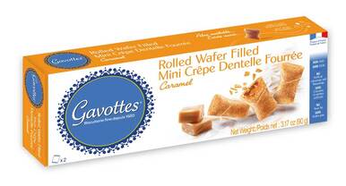 Gavottes Mini Crepes Filled with Salted butter caramel 3.17 oz (90g) - 0815955000018