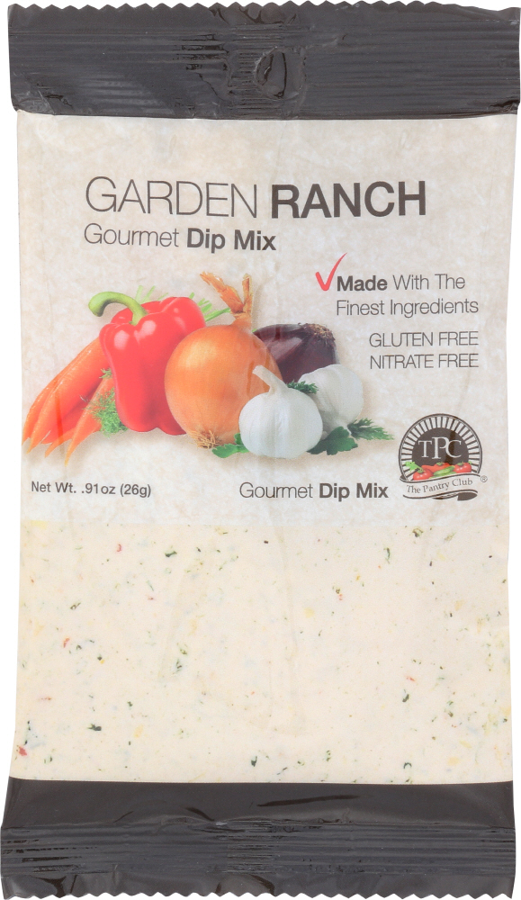 PANTRY CLUB: Dip Mix Garden Ranch, 0.91 oz - 0816007010528