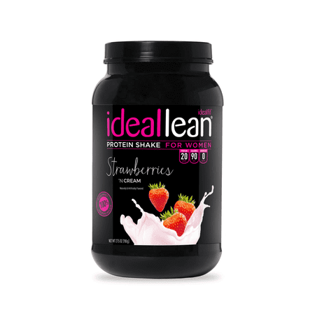 IdealLean - Nutritional Protein Powder for Women - Strawberries N' Cream - 816254020813