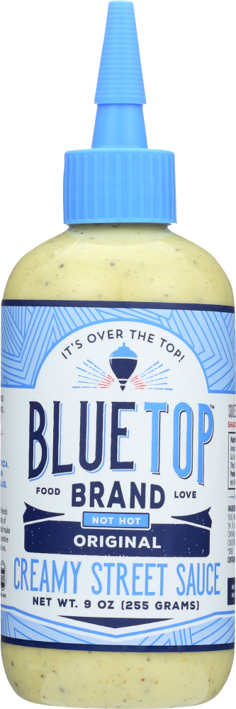 BLUE TOP BRAND: Creamy Street Sauce Original, 9 oz - 0816277020005