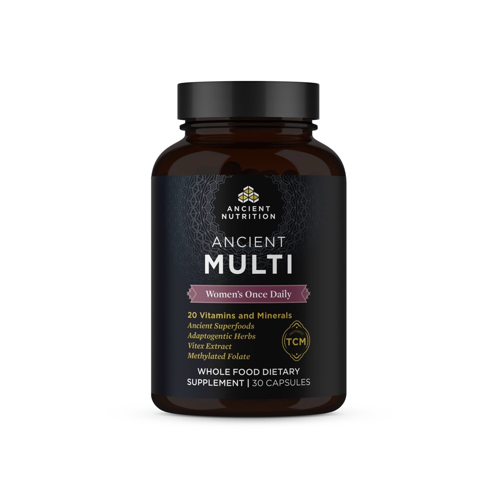 Ancient Nutrition Ancient Multi's Women's Once Daily Capsule - 30ct - 816401023261