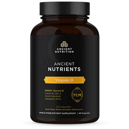 Ancient Nutrition Ancient Nutrients Vitamin D 60 Caps - 816401023278