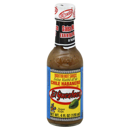 EL YUCATECO: Sauce Habanero Extra Hot, 4 oz - 0816493010057