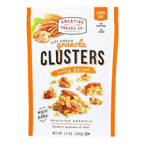 Creative Snacks - Granola - Honey Pecan - Case Of 6 - 12 Oz - 816512014387