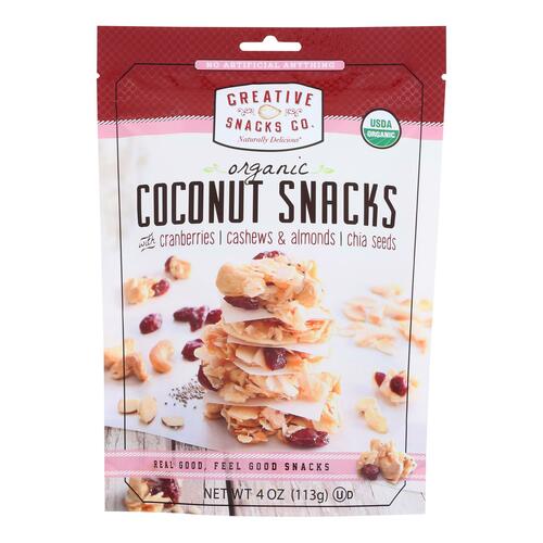 Creative Snacks Granola Honey Pecan Drizzlers 10 OZ (Pack of 4) - 816512017241