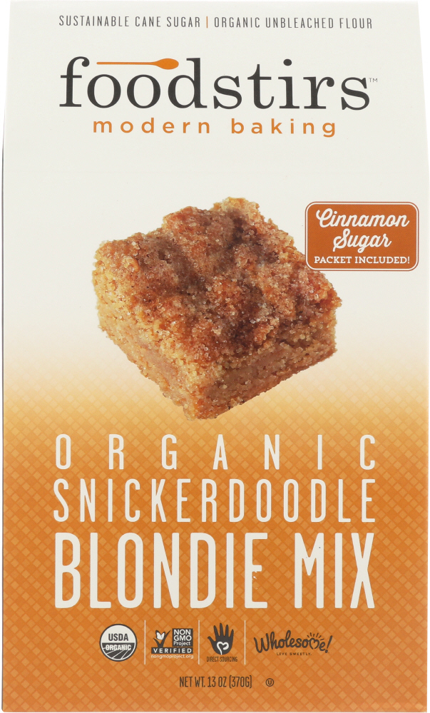 Organic Snickerdoodle Blondie Mix - 816524020338