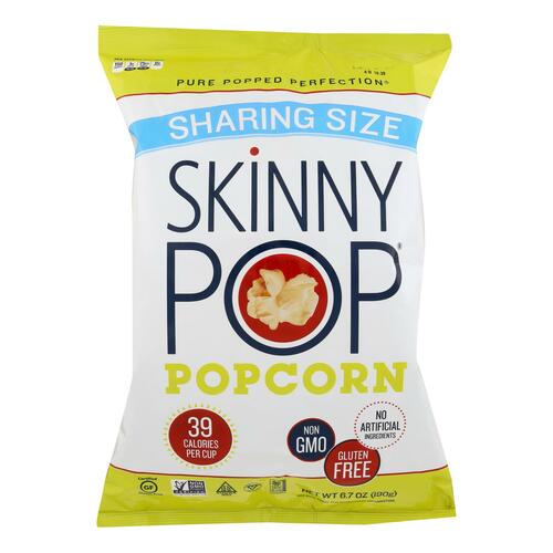 Skinnypop Popcorn Popcorn - Original - Case Of 6 - 6.7 Oz - 816925020272