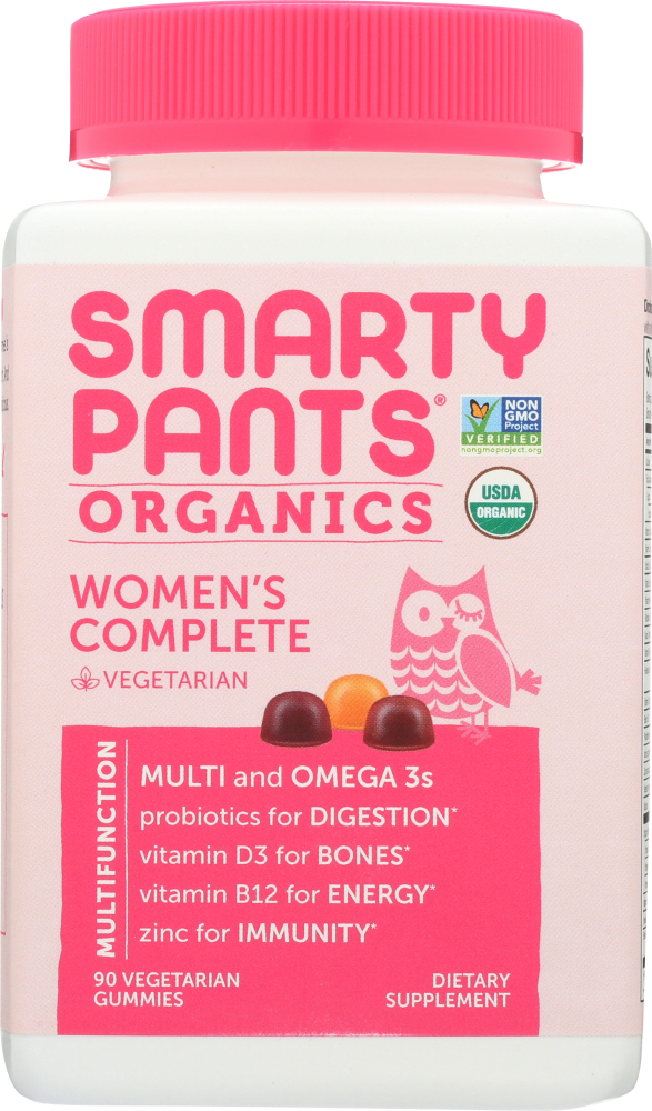 SMARTYPANTS: Womens Complete Organic Vitamin, 90 ea - 0817053020967