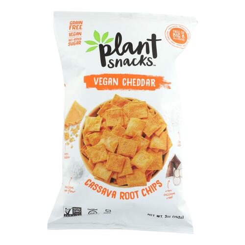 Cassava Crunch Plant Snacks, Cheddar - Case Of 12 - 5 Oz - 817076020029