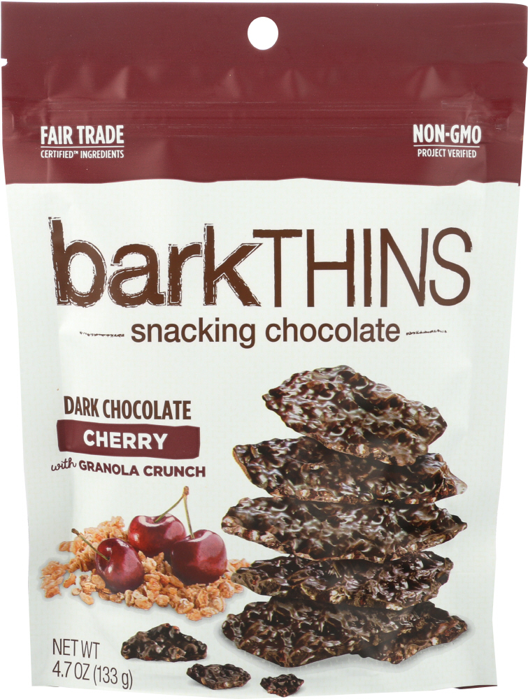 BARKTHINS: Dark Chocolate Cherry with Granola Crunch, 4.7 oz - 0817217020277