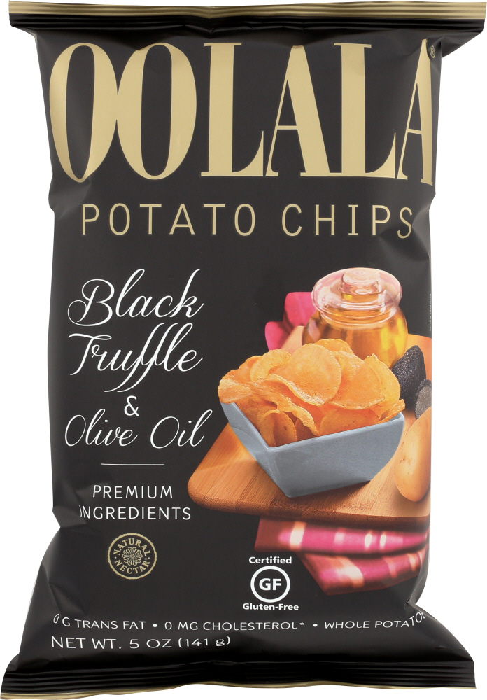 Oolala, Potato Chips, Black Truffle & Olive Oil - 817252011100