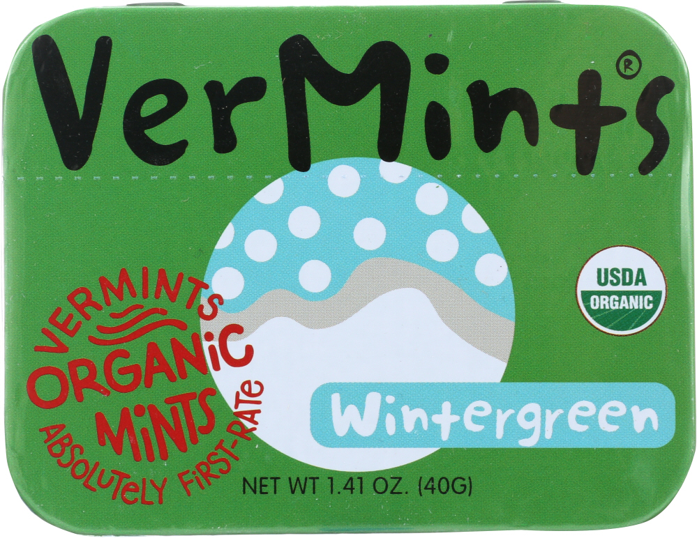 VERMINTS: All Natural Wintermints, 1.41 oz - 0817335042137