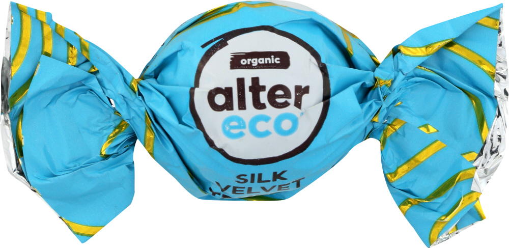 Alter Eco, Organic Velvet Truffles, Dark Milk Chocolate - alter