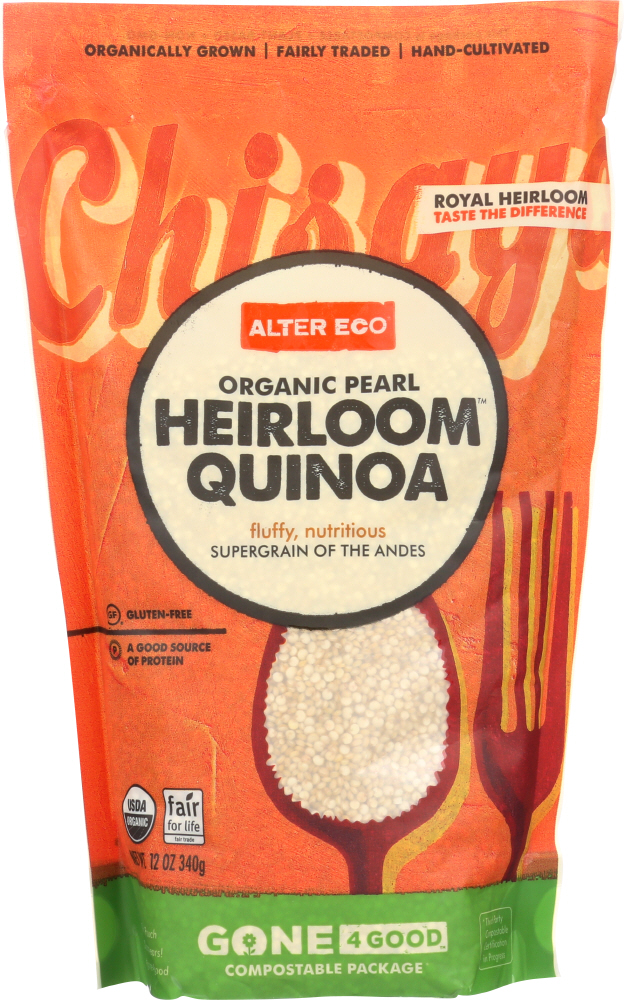 ALTER ECO: Quinoa Peal Heirloom, 12 oz - 0817670010761