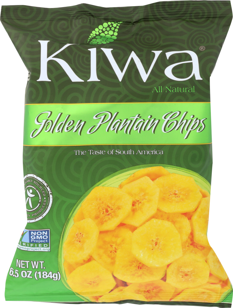 KIWA CHIPS: Chip Golden Plantain, 6.5 oz - 0817703010423