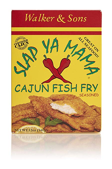 SLAP YA MAMA: Seasoning Fish Fry Cajun, 12 oz - 0817885000267