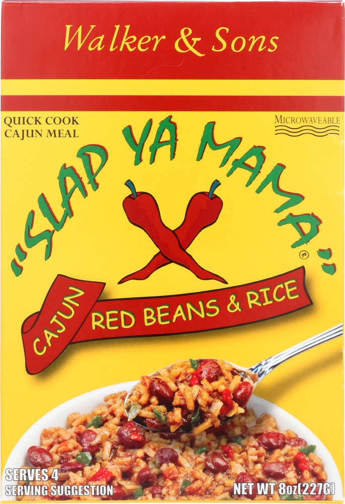 SLAP YA MAMA: Red Beans and Rice Mix, 8 oz - 0817885000403