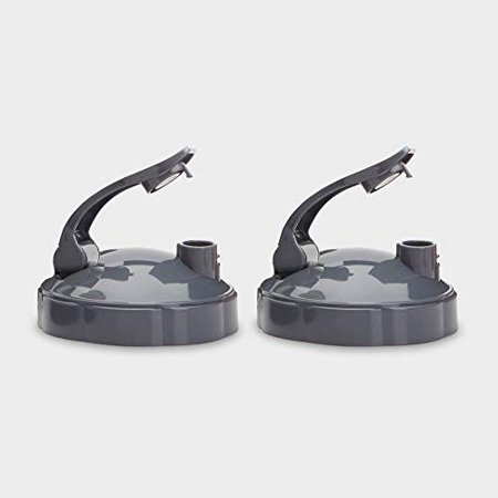 NutriBullet Flip Top To-Go Lid (set of 2).25 Lbs Grey - 818049022866