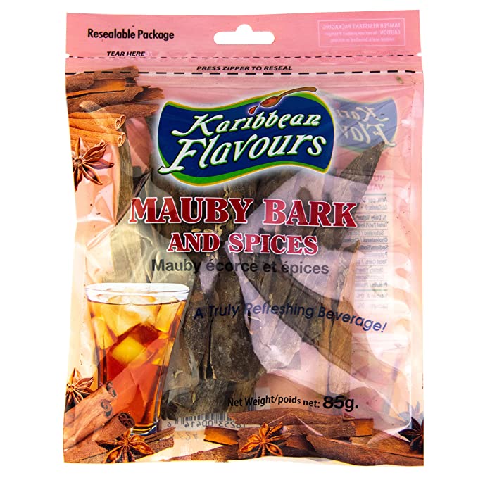  Mauby Bark and Spices - Single 3 Oz Pack | Mavi | Maby | Bitter Bark | Makes Cool Refreshing Beverage (3 Oz (Pack of 1))  - 818253004146