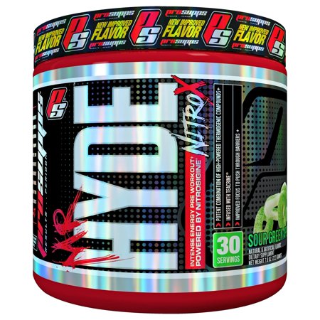 Mr. Hyde NitroX, Sour Green Apple, 30 Serv - 818253021747