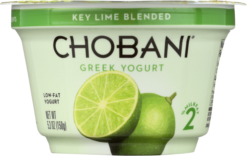 CHOBANI: Key Lime Yogurt, 5.3 oz - 0818290012715