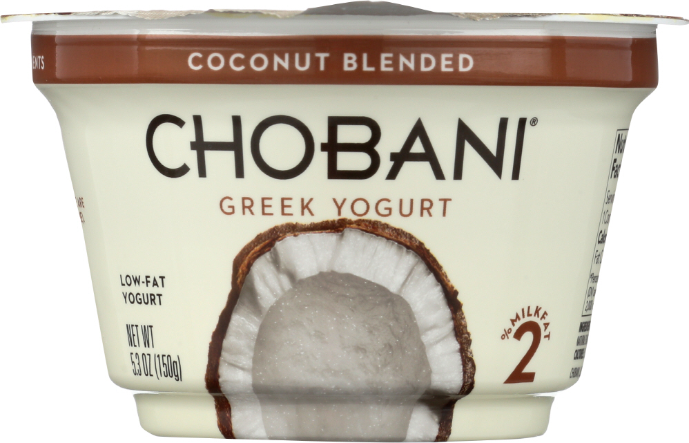CHOBANI: Coconut Blended Yogurt, 5.3 oz - 0818290012739