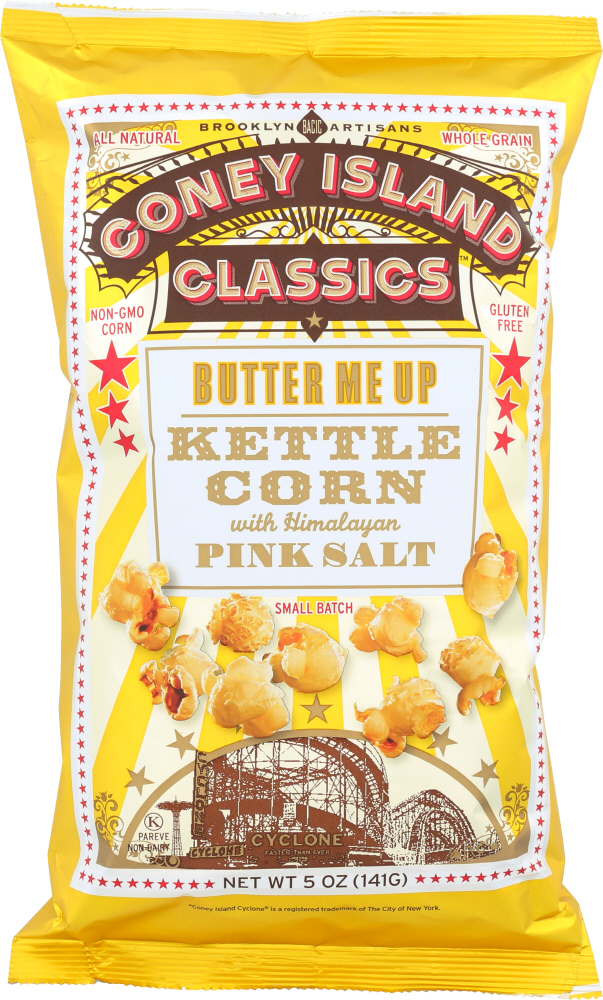 Coney Island Classics, Kettle Corn With Himalayan Pink Salt - 818306016928