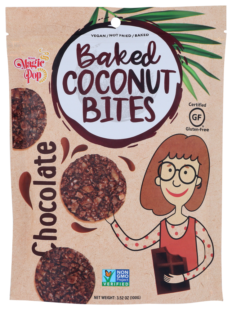 Chocolate Baked Coconut Bites, Chocolate - 818408012460