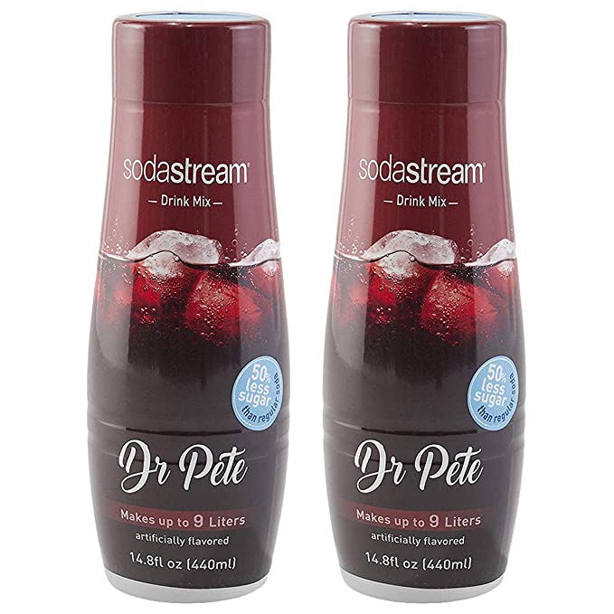  SodaStream Sparkling Drink, Dr Pete, 14.8 Fl Oz (Pack Of 2), 14.8 Fl Oz  - 818558024412