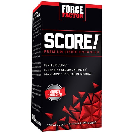 Force Factor SCORE! Libido Enhancer for Men with L-Citrulline 76 Capsules - 818594013692