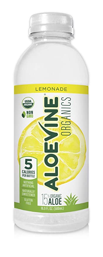 Pulp Free Aloe With Antioxidants Lemonade - blue