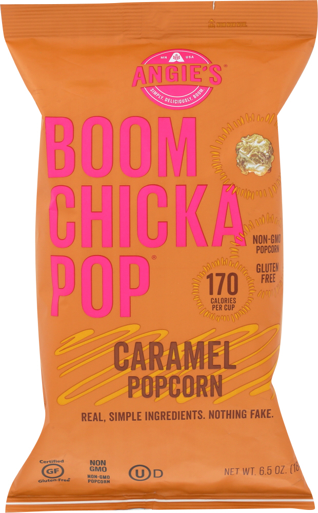 ANGIES: Buttery Caramel Popcorn, 6.5 oz - 0818780015059