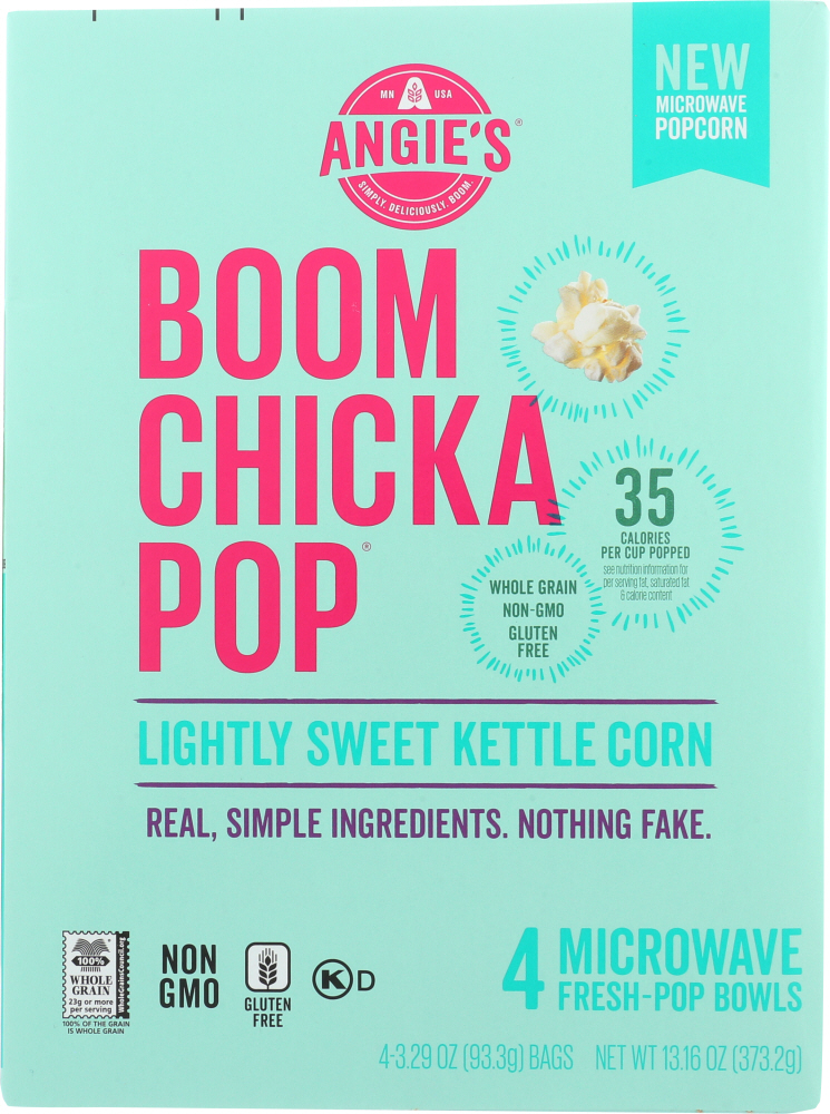 Lightly Sweet Kettle Microwave Popcorn, Lightly Sweet Kettle - lightly