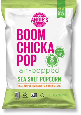 Air-Popped Sea Salt Popcorn - 818780017107