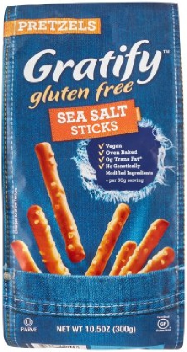 Sea Salt Pretzel Sticks, Sea Salt - 819021011557
