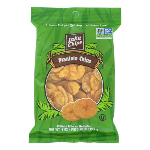 INKA: Chips Original Roasted Plantains, 4 oz - 0819046000444