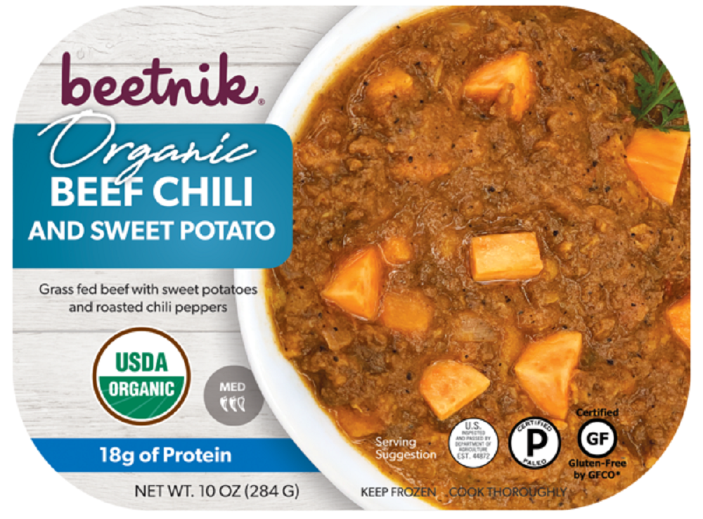 Beef Chili And Sweet Potato Grass Fed Beef With Sweet Potatoes And Roasted Chili Peppers, Beef Chili And Sweet Potato - 819269012583